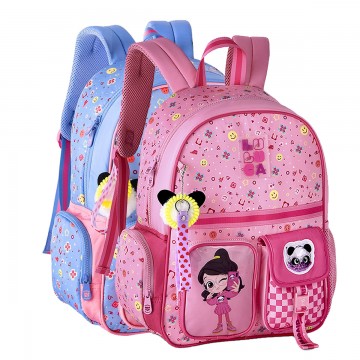 Mochila Luluca Costa Infantil Escolar Style sweet ...