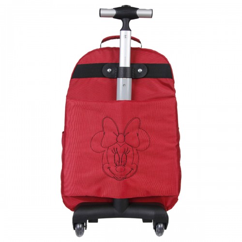 Mochila Rodinha Minnie Teen Estojo Box Grande Escolar Xeryus