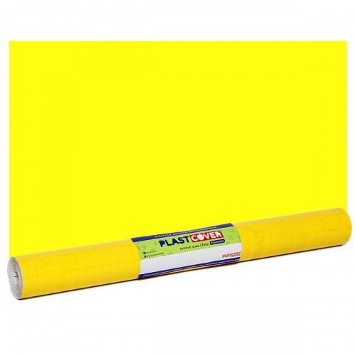 Papel Plástico Adesivo 45cm x 10m 80 Micra Plastcover