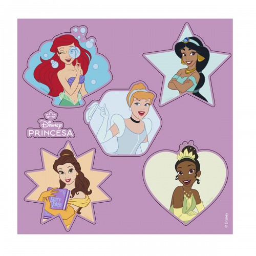 Pintura a Dedo Princesas Disney Infantil Com 18 Peças Dac