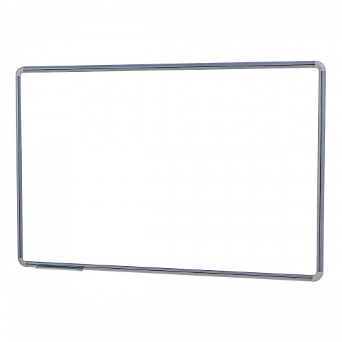 Quadro Branco UV Moldura Alumínio 40X30 cm com Suporte Stalo