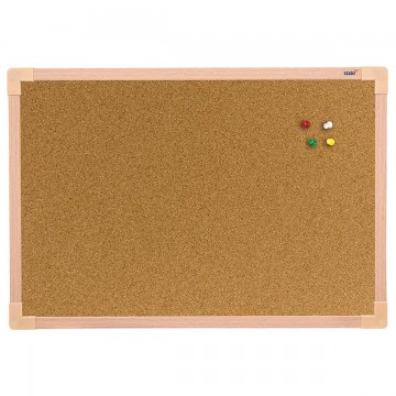 Quadro de Aviso Cortiça MDF 40X30 cm Lembretes Sta...