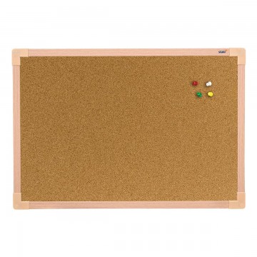 Quadro de Aviso Cortiça MDF 60X40 cm Lembretes Sta...