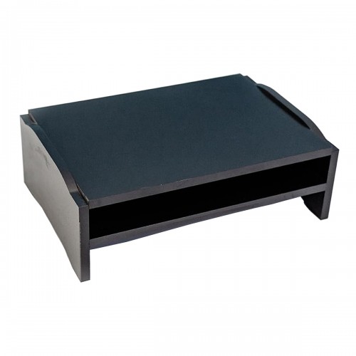 Suporte Mesa Duplo Monitor Notebook Computador Stalo Preto