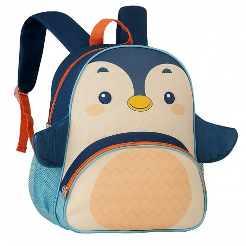 Mochila Costas Bichinhos Pets Escolar Infantil Unissex Clio