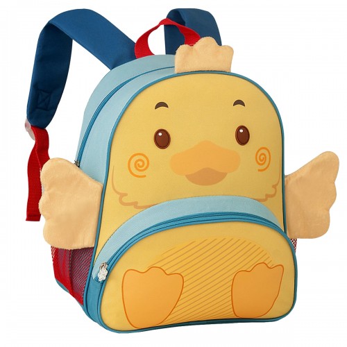 Mochila Costas Bichinhos Pets Escolar Infantil Unissex Clio