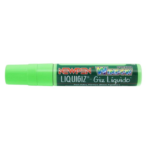 Giz Liquido Marcador Vidro, Plástico, Quadro e Metal NewPen 6 Unidades - NEWPEN - MW500-6U