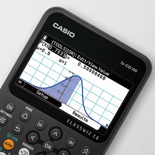 Calculadora Gráfica Casio Cientifica 3D Color +2900 Funções-FX-CG100