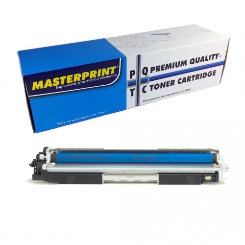Toner Para HP CP1025 M175NW 2050 CE311 CF351A Cyan Masterprint - MasterPrint - 7898119178030