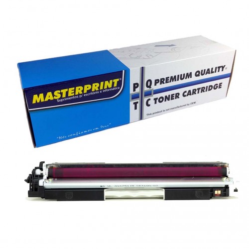 Toner Para HP CP1025 M175NW 2050 CE313 CF353A Magenta Masterprint - MasterPrint - 7898119178047