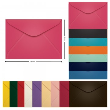 Envelope Carta 11,4 x 16,2 cm Scrity 100 Unidades