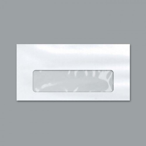 Envelope Carta ofício Branco Com Janela 11,4 X 22,9 Cm Cof048 1000 Unidades Scrity - Scrity - COF048