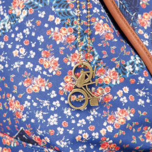 Mochila De Costas Feminina Grande M Plus Mini Floral Sestini - Sestini - M Plus Mini Floral 075512-04