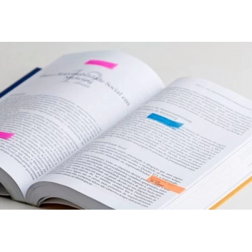 Marcador de Página Adesivo Post-it Flags 4 Cores 11,9 mm x 43,2 mm - 140 folhas - 3M - 683-4ABX
