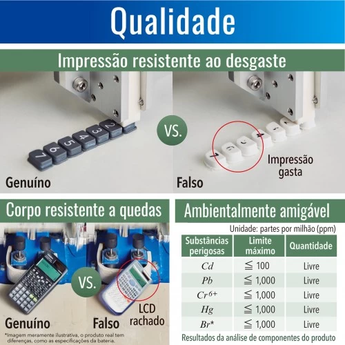 Calculadora Científica FX-82ES Plus 252 Funçoes Casio - Casio - FX-82ES Plus BK