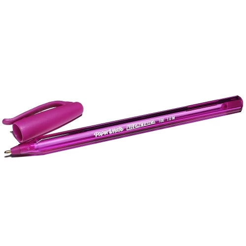 Caneta Kilometrica Paper Mate 1.0 Coloridas 24 Unidades