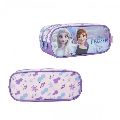 Kit Mochila Infantil Frozen Rodinha Lancheira Estojo Xeryus