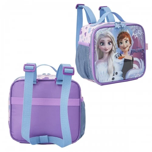 Kit Mochila Infantil Frozen Rodinha Lancheira Estojo Xeryus