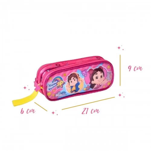 Kit Mochila Rodinha Maria Clara JP Oficial Lancheira Estojo