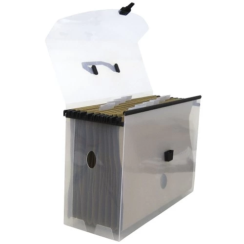 Maleta 10 Pasta Suspensa Kraft Arquivo Dello Cristal