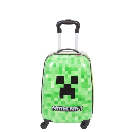 Malinha Escolar Minecraft Sestini Mochila Carrinho Roda 360