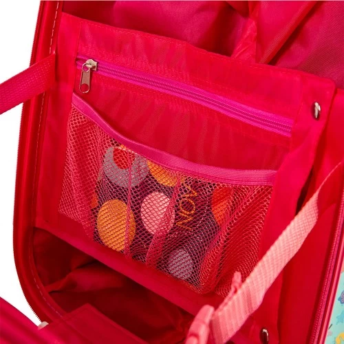 Malinha Escolar Peppa Sestini 360 Mochila Rodinha Carrinho