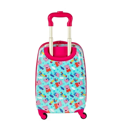Malinha Escolar Peppa Sestini 360 Mochila Rodinha Carrinho