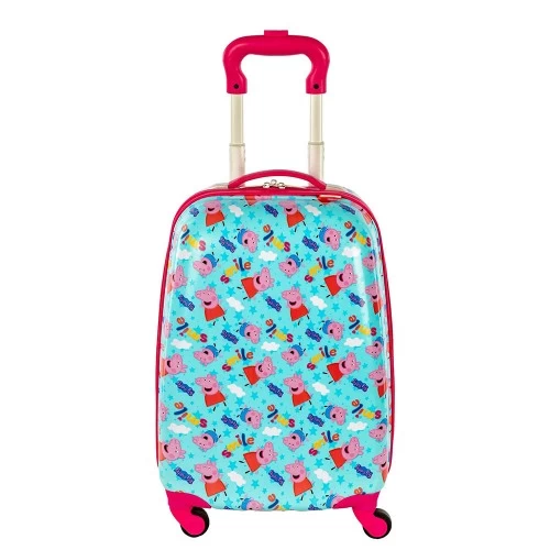 Malinha Escolar Peppa Sestini 360 Mochila Rodinha Carrinho
