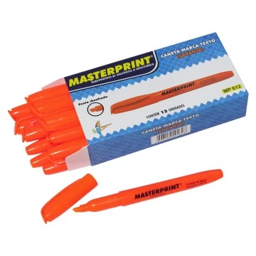 Marca Texto MP612 MasterPrint 12 Unidades