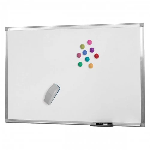 Quadro Branco Alumínio Magnético 60x40 cm Home Office Stalo