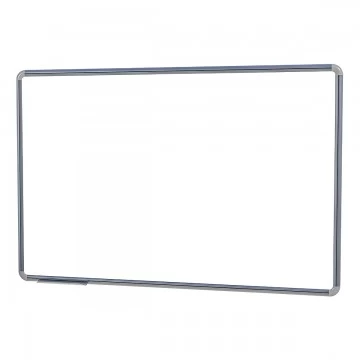Quadro Branco UV Moldura Alumínio 40X30 cm com Sup...