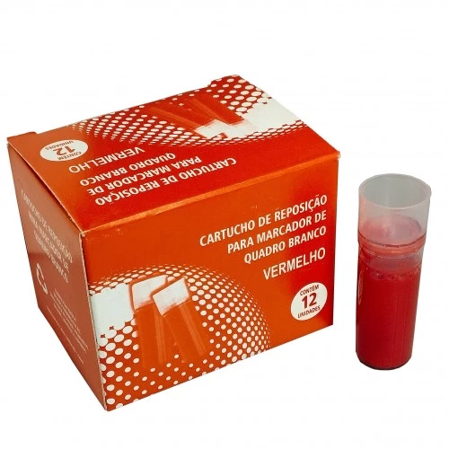 Refil Tinta Pincel Marcador Quadro Branco VMaster Volunder