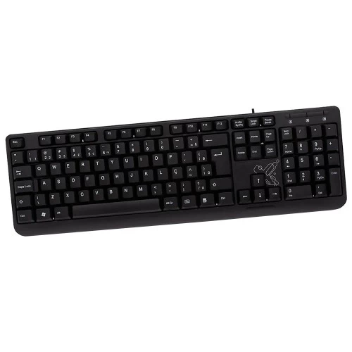 Teclado Padrão Com Fio USB 2.0 Maxprint