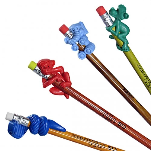 Lápis Decorado Bichinho Abraçadinho Com Borracha Cis - CIS - Bichinho Abraçadinho