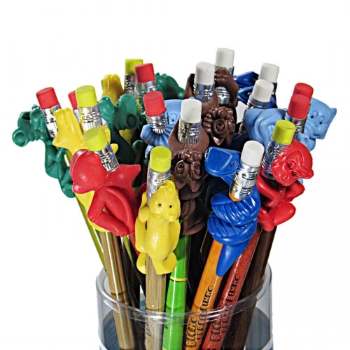 Lápis Decorado Bichinho Abraçadinho Com Borracha Cis - CIS - Bichinho Abraçadinho