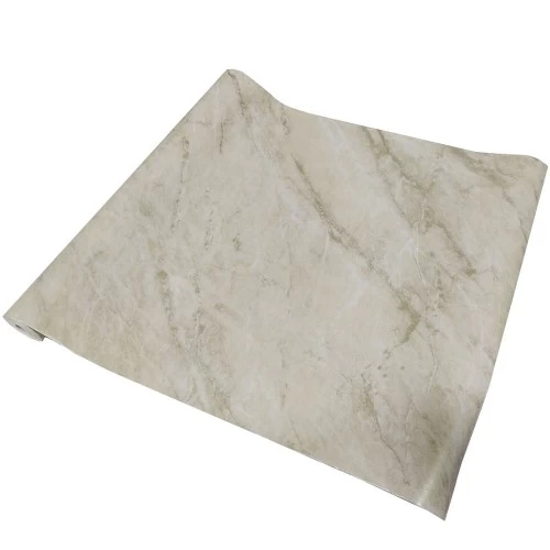 Papel de Parede Mármore Travertino Carrara Contact 10 Metros